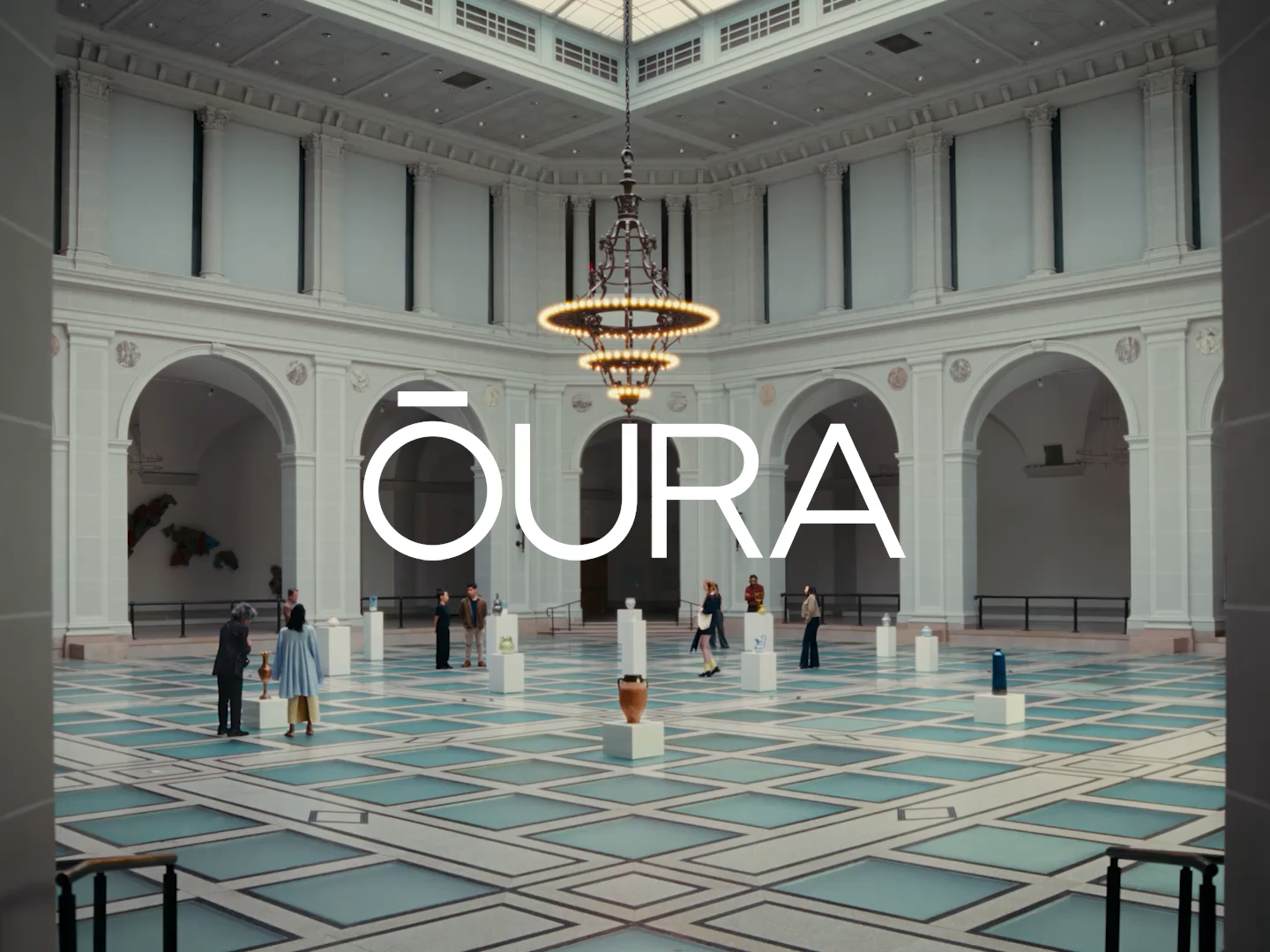 Campaign production still, Oura Ring